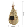 Charming Decorative Hummingbird House Hand woven Hung Straw Nest