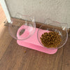 Non-slip Double Cat Bowl Dog Bowl With Stand Pet Feeding Cat Water