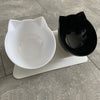 Non-slip Double Cat Bowl Dog Bowl With Stand Pet Feeding Cat Water